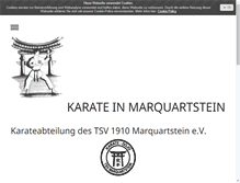 Tablet Screenshot of karate.tsv-marquartstein.de