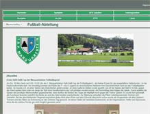 Tablet Screenshot of fussball.tsv-marquartstein.de